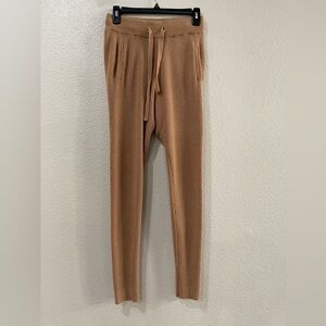State Cashmere the ribbed cashmere pants